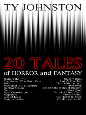 cover image of 20 Tales of Horror and Fantasy